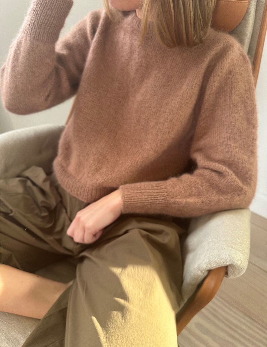 Darcy Blouse til dame Le Knit oppskrift