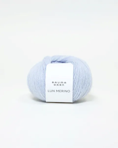 Hovedbilde Lun Merino 73 Babyblå Rauma garn