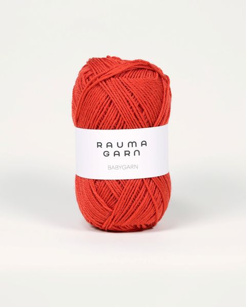 Hovedbilde Babygarn 157 Korall Rauma garn