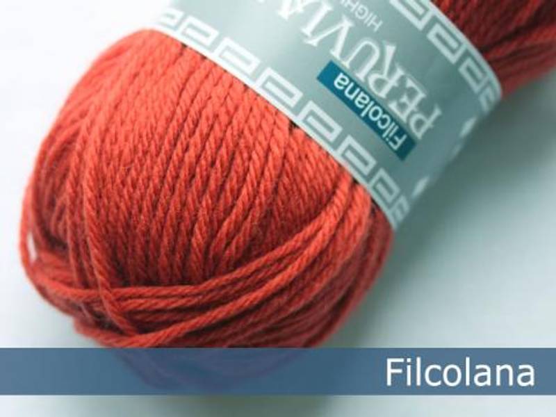 Filcolana Peruvian Highland Wool 973 Nougat garn SATURNIA GARN