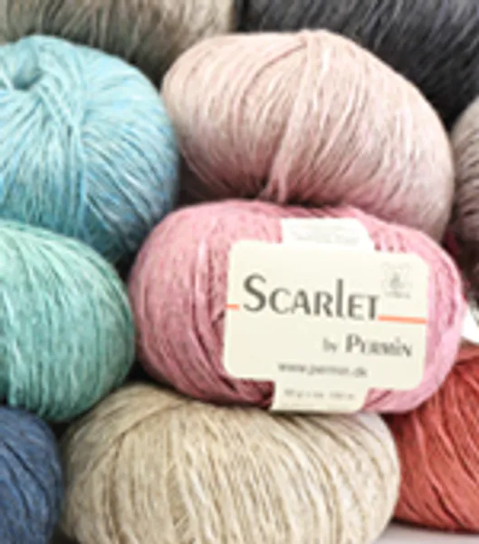 Hovedbilde Permin Scarlet 36 Bordeaux lingarn utgår