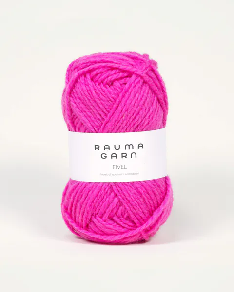 Hovedbilde Fivel 13 Rosa Rauma garn
