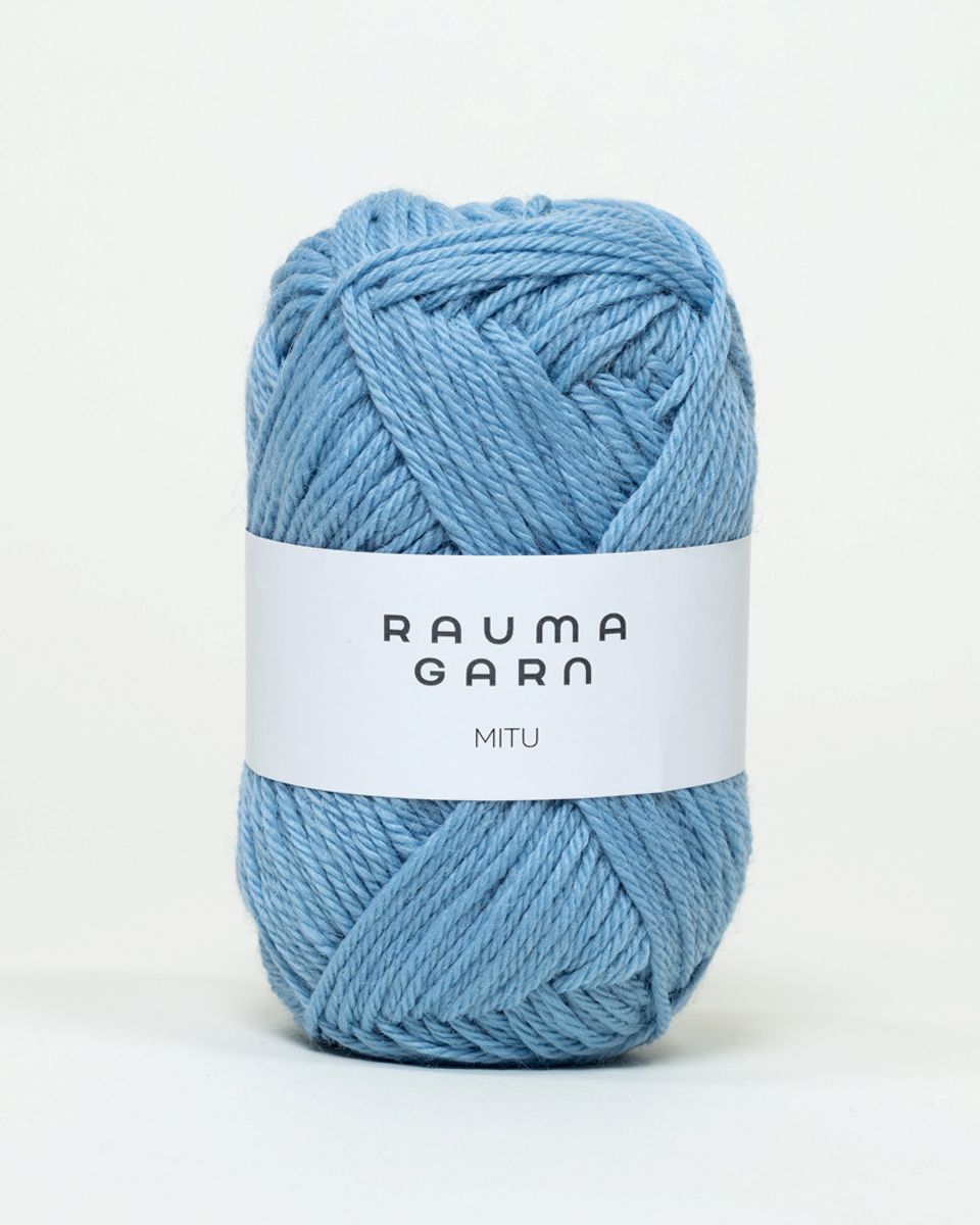 Mitu 0055 Himmelblå garn Rauma