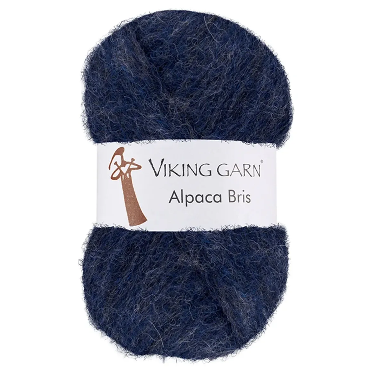 Alpaca Bris 324 Mørk blå Viking garn