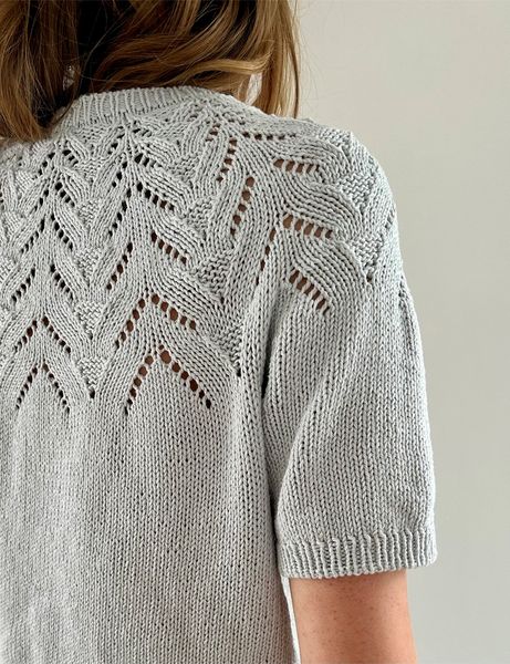 Hovedbilde Tulipan Tee til dame fra Le Knit oppskrift