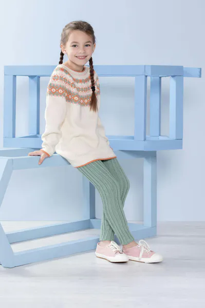 Hovedbilde Gratis - Jolly genser i Merino 22 fra Dale garn