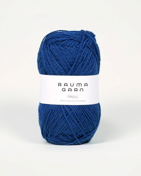 Hovedbilde Rauma Finull 438 Bondeblå garn