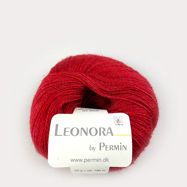 Bilde av Permin Leonora 17 Rød garn