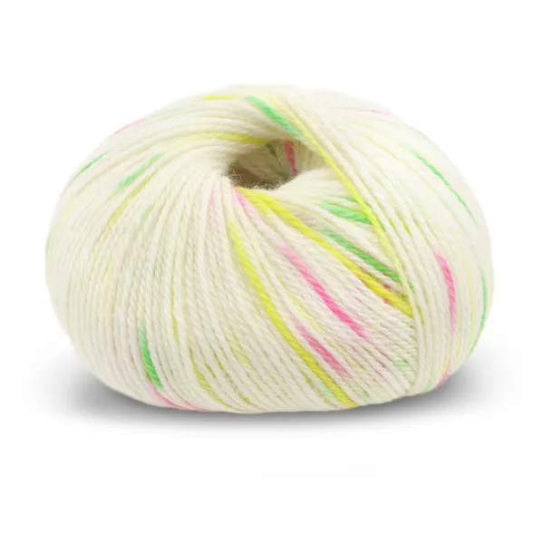 Hovedbilde Alpakka Wool 569 Hvit/neon print DSA