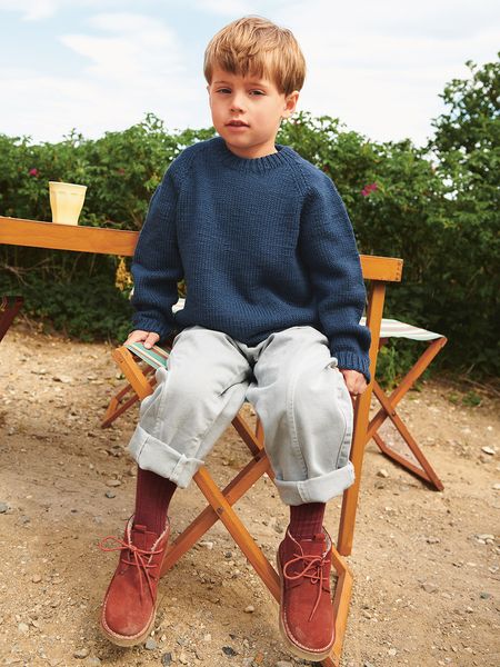 Hovedbilde  2506-4 Tiro Sweater Junior oppskrift fra Sandnes garn*