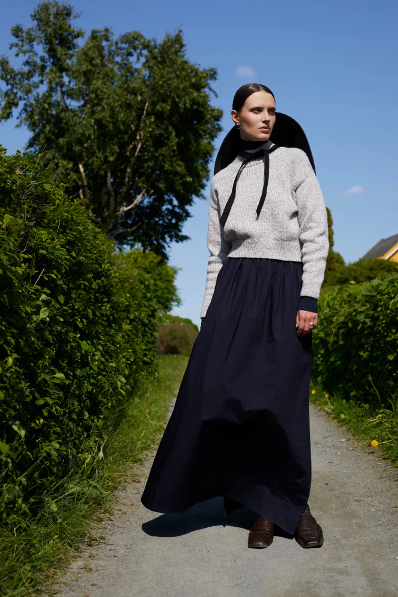 431 Bella genser i Finull Rauma garn strikkepakke