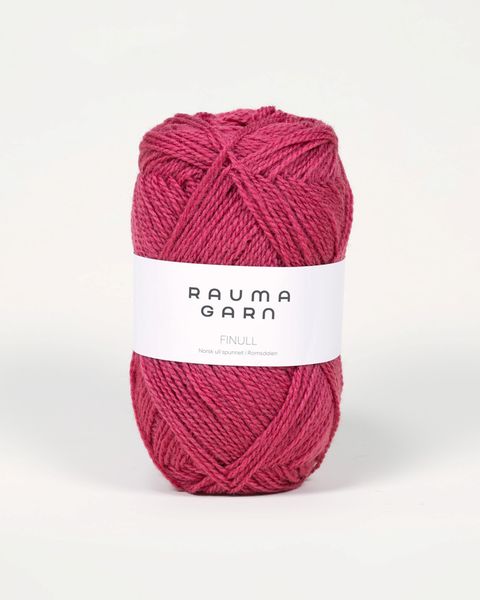 Hovedbilde Rauma Finull 466 Mørk gammelrosa garn