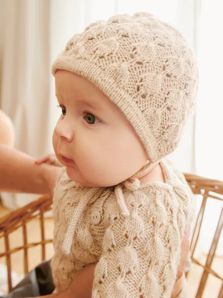 Hovedbilde 2413-2 Lilja bleiebukse, jakke, tights og kyse oppskrift ...