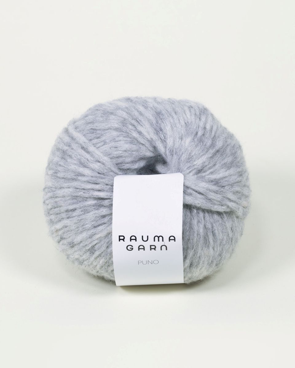Rauma Puno 1310 Lys grå garn