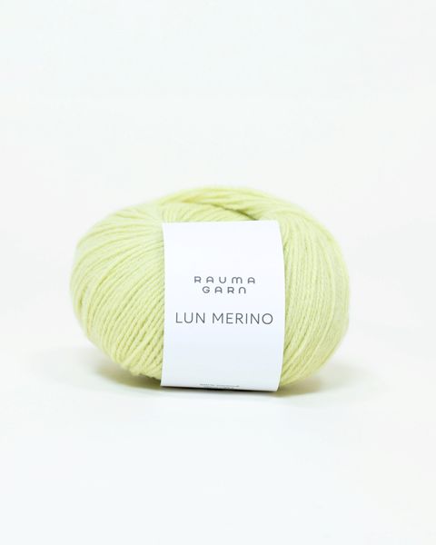 Hovedbilde Lun Merino 85 Pistasjekrem Rauma garn