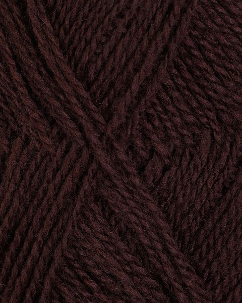 Hovedbilde Rauma Finull 422 Mørk brun garn