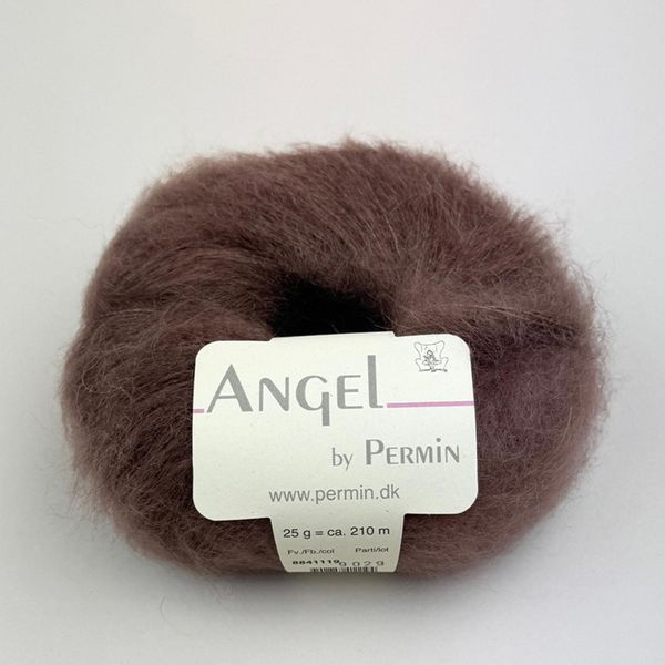 Hovedbilde Permin Angel mohair 119 Nougatdrøm garn