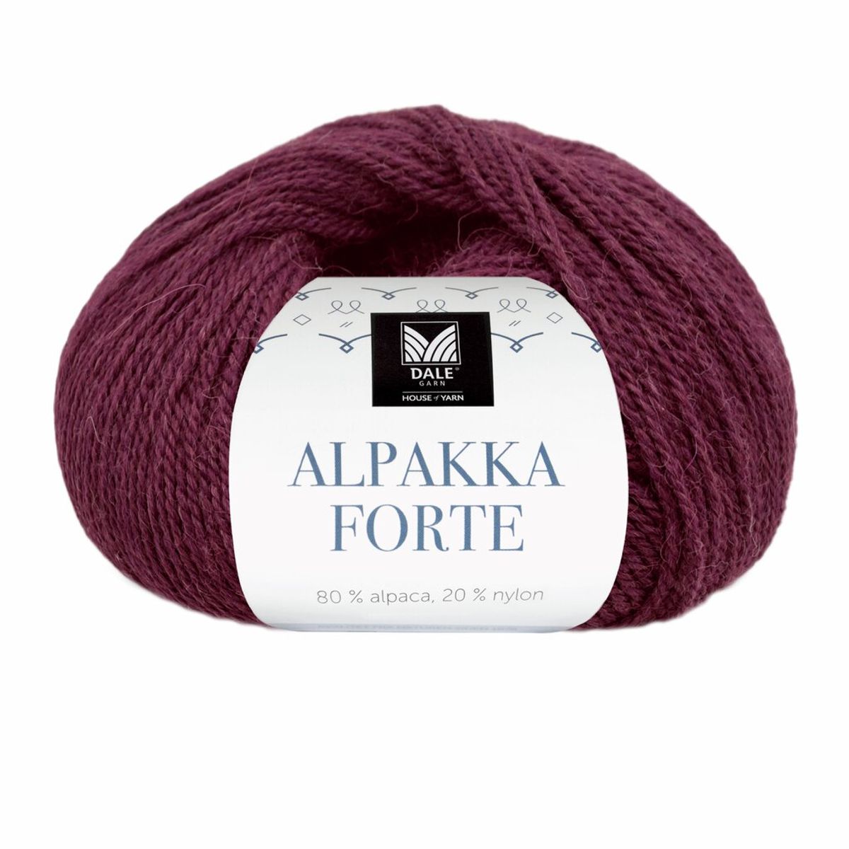 Dale Alpakka Forte 753 Bordeaux garn
