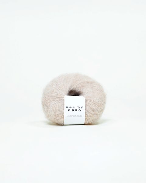 Hovedbilde Rauma Alpaca Silk 1314 Lys beige garn