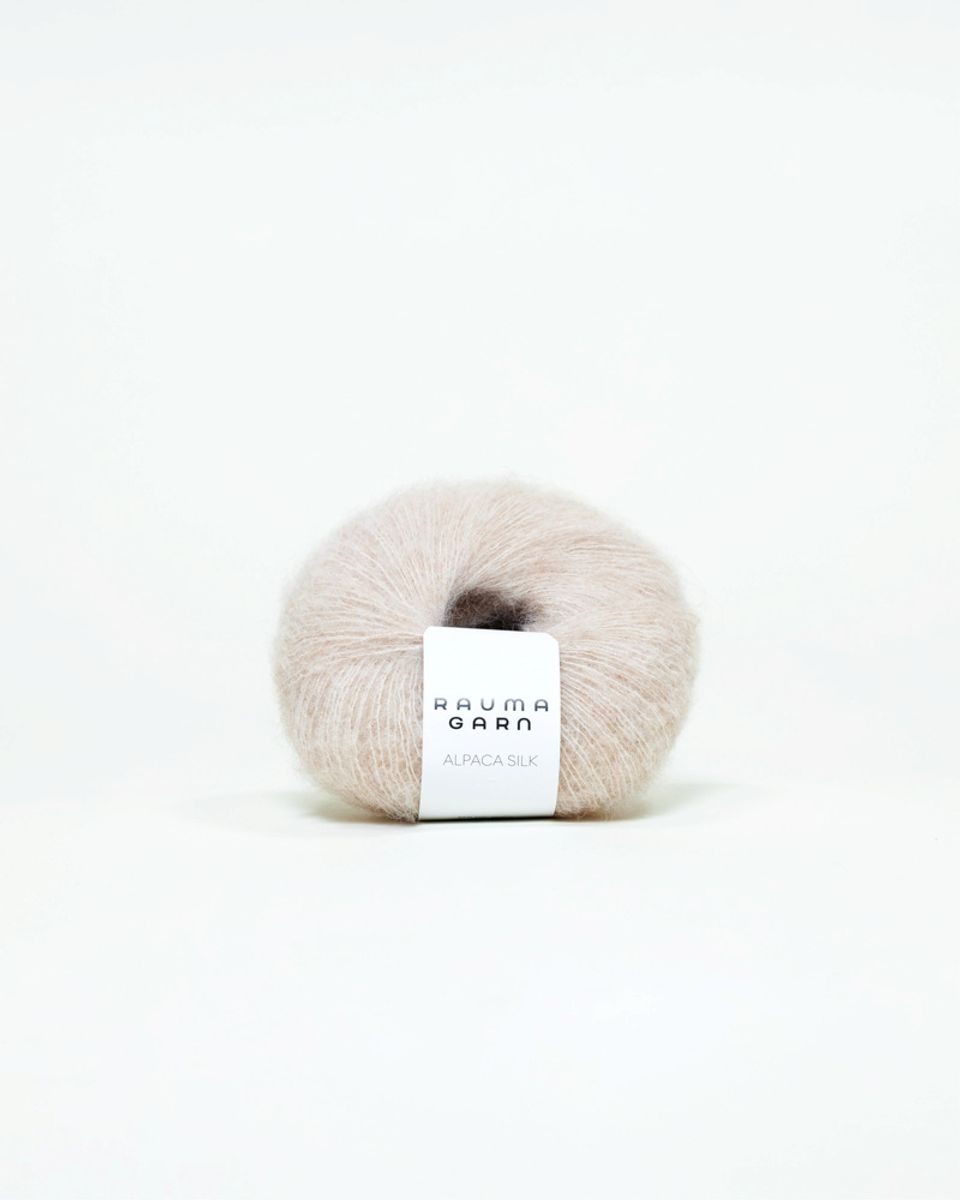 Rauma Alpaca Silk 1314 Lys beige garn