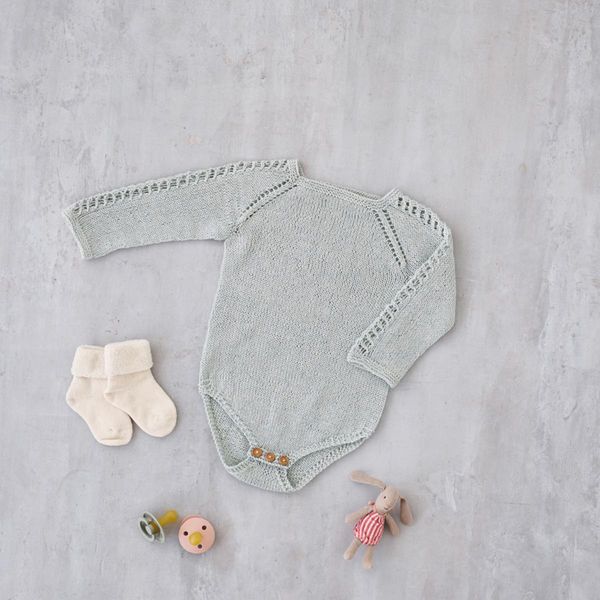 Hovedbilde 891145 Langermet Romper til baby by Permin, PDF
