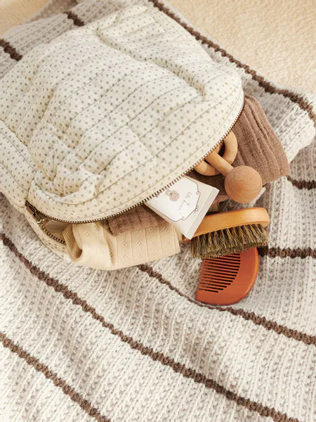 Hovedbilde 2406-4 Pauls Perleribb teppe fra Sandnes garn oppskrift