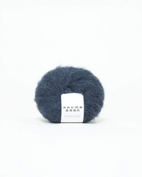 Hovedbilde Rauma Alpaca Silk 2329 Marine garn